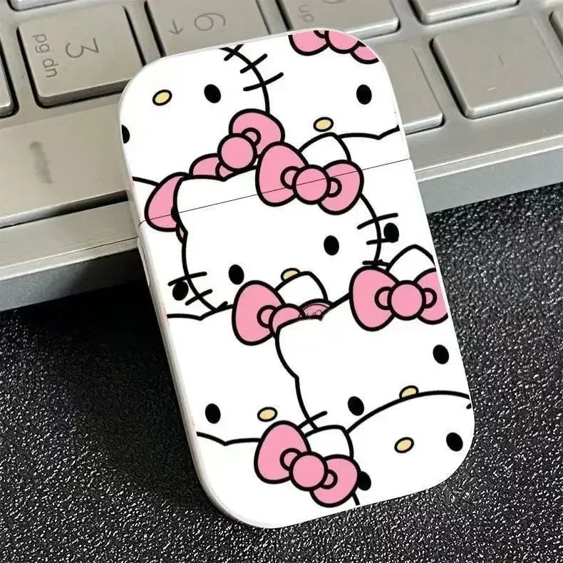 Premium Sanrio-Themed Windproof Lighter Collection - Hello Kitty, My Melody, Kuromi, and Cinnamoroll - Ideal Gift with Fast Delivery