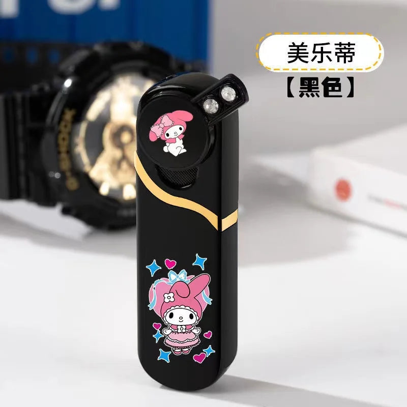 2023 Innovative Windproof Gas Lighter - Cartoon Rocker Design, Ideal Smoking Accessory Gift for Women, No Gas Required