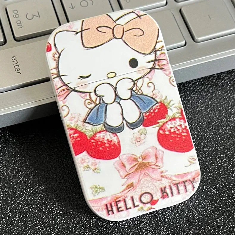 Premium Sanrio-Themed Windproof Lighter Collection - Hello Kitty, My Melody, Kuromi, and Cinnamoroll - Ideal Gift with Fast Delivery