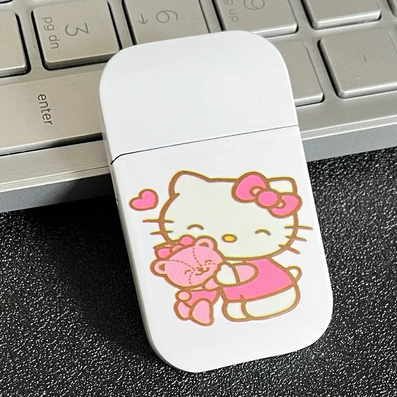 Premium Sanrio-Themed Windproof Lighter Collection - Hello Kitty, My Melody, Kuromi, and Cinnamoroll - Ideal Gift with Fast Delivery