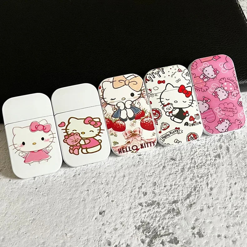 Premium Sanrio-Themed Windproof Lighter Collection - Hello Kitty, My Melody, Kuromi, and Cinnamoroll - Ideal Gift with Fast Delivery