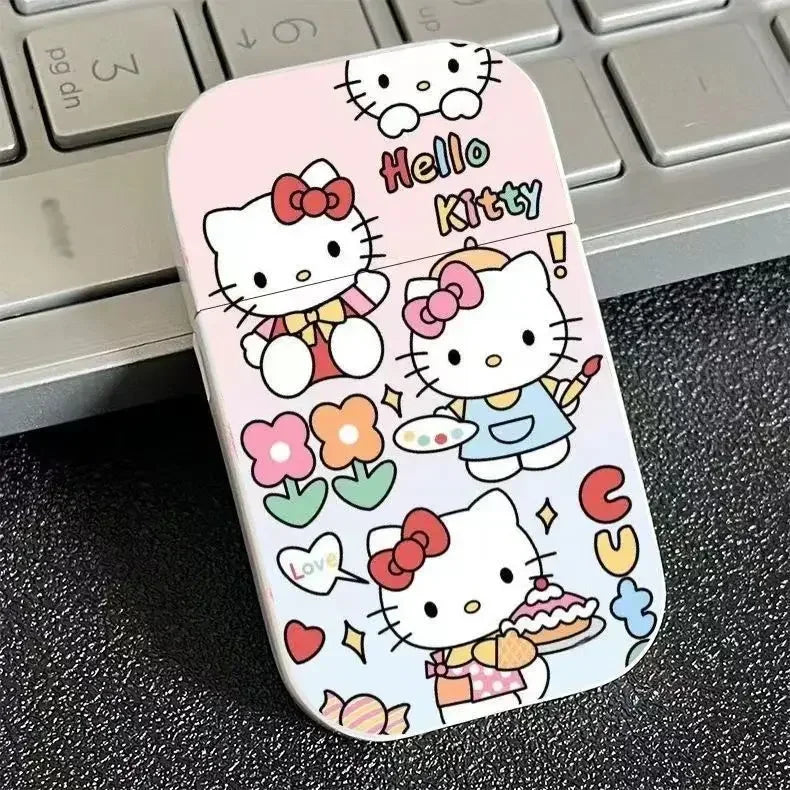 Premium Sanrio-Themed Windproof Lighter Collection - Hello Kitty, My Melody, Kuromi, and Cinnamoroll - Ideal Gift with Fast Delivery