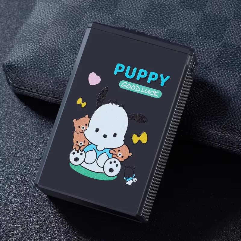 Sanrio Cartoon-Inspired Waterproof Cigarette Case - Stylish Plastic Storage Container for Women